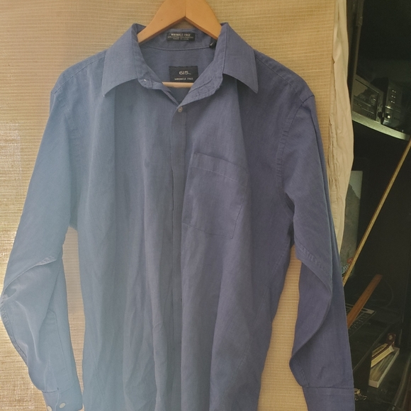 615 Dark Blue Mens Shirt - Picture 1 of 6
